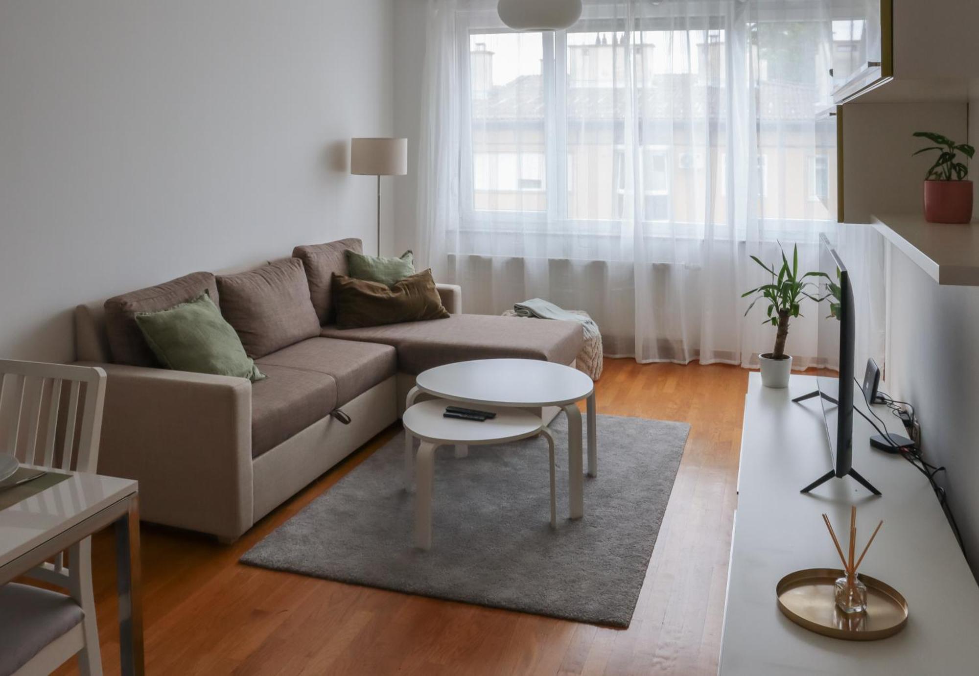 Apartman Lumi Arena Zagreb Bagian luar foto