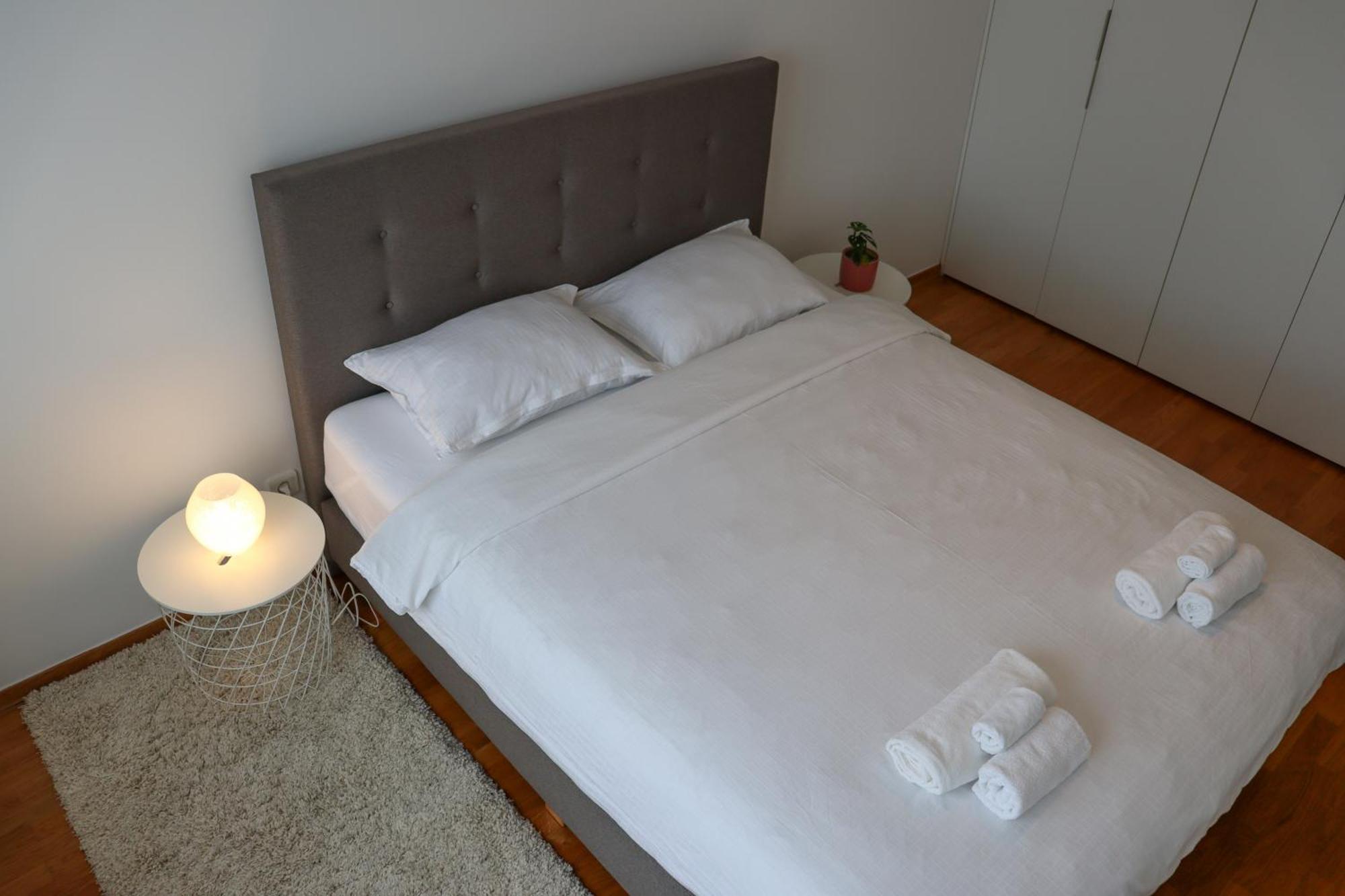 Apartman Lumi Arena Zagreb Bagian luar foto